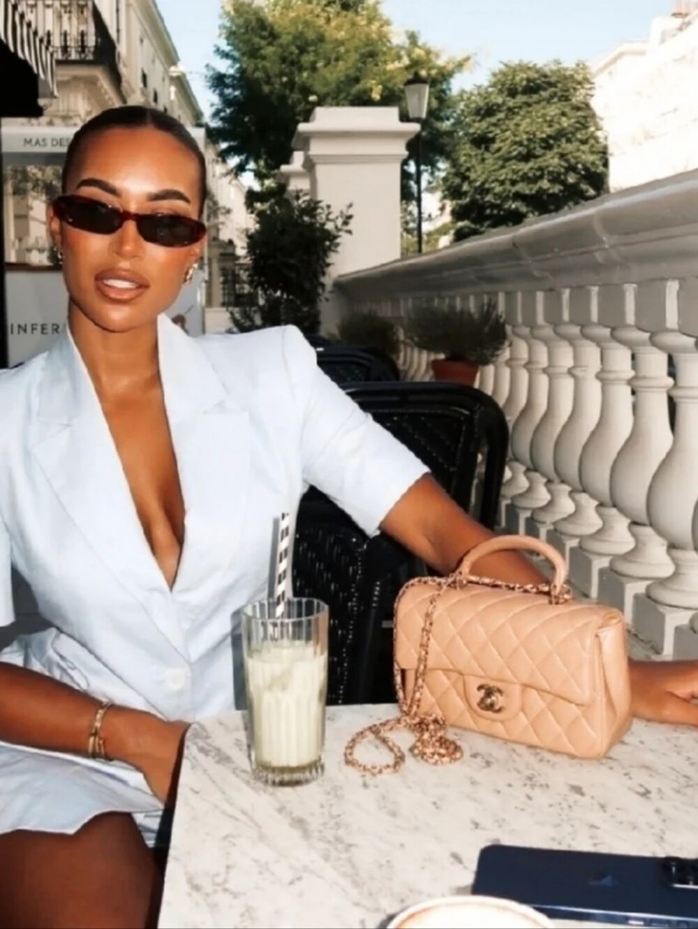 NWTโSET ZARA ZARA FITTED LINEN BLEND SHORT SLEEVE BLAZER AND SHORTS SET - Picture 4 of 12